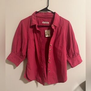 Free People button up